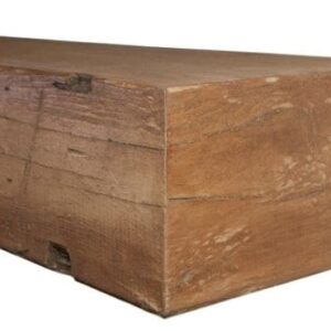 Stock Image - MagraHearth Rustic Barn Wood Mantel - Brown Accessories - Builders Materials