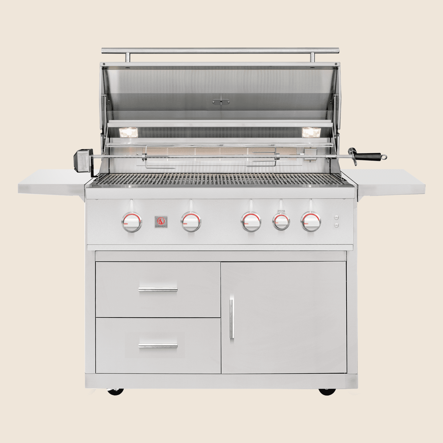 Stock Image - Summerset - Deluxe Cart for 40in. TRL Pro Grill Summerset - Builders Materials