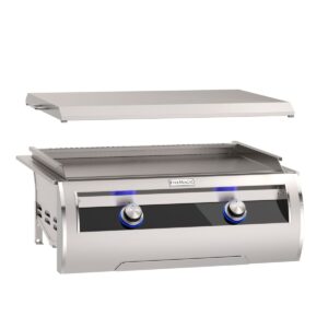 Stock Image - Fire Magic - Built-In Griddle Black Glass Fire Magic - Builders Materials