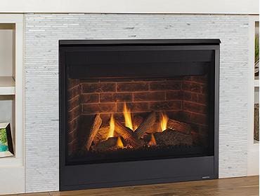 Stock Image - Majestic Quartz Series Direct Vent Gas Fireplace Majestic Gas Fireplace - Builders Materials