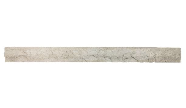 Stock Image - MagraHearth Chiseled Stone Mantel - Grey Accessories - Builders Materials