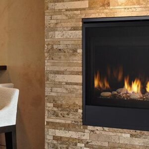 Stock Image - Majestic Quartz Series Direct Vent Gas Fireplace Majestic Gas Fireplace - Builders Materials