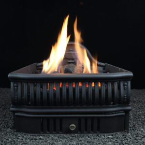 Stock Image - Hargrove Vent-Free Coal Basket Gas Log Sets - Builders Materials