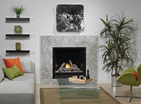 Stock Image - American Hearth - Madison Clean-Face Premium Contemporary American Hearth - Builders Materials