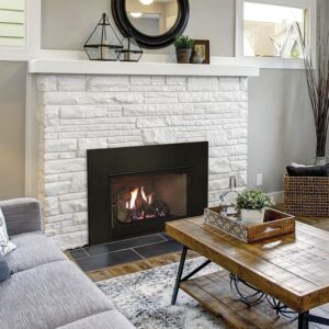 Stock Image - American Hearth - Franklin Vent-Free Inserts American Hearth - Builders Materials
