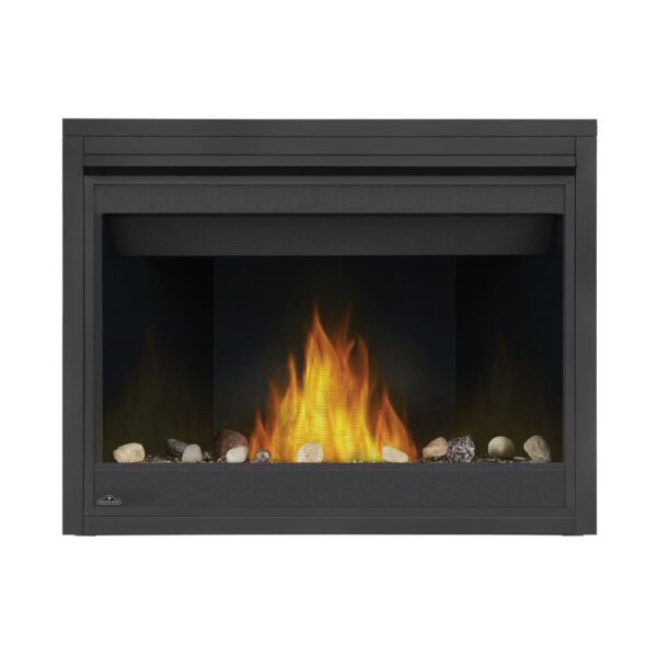 Stock Image - Napoleon - Ascent™ 46 Direct Vent Fireplace, Natural Gas, Electronic Ignition Napoleon Hearth Gas Fireplace - Builders Materials