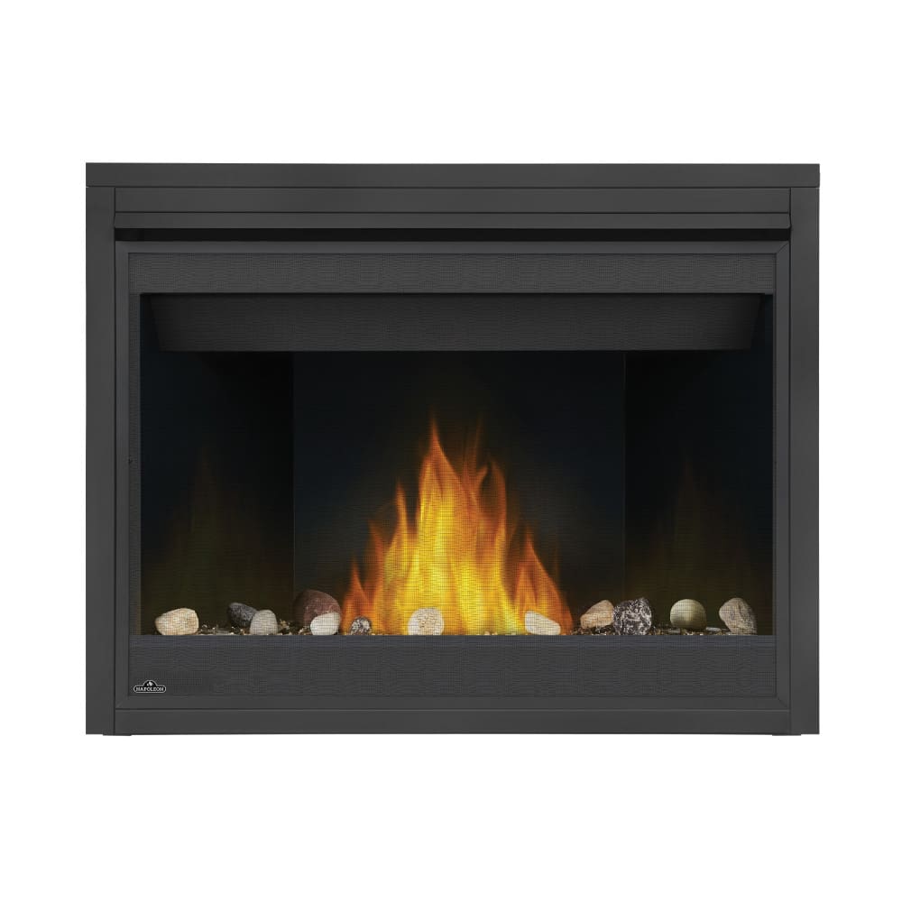 Stock Image - Napoleon - Ascent™ 46 Direct Vent Fireplace, Natural Gas, Electronic Ignition Napoleon Hearth Gas Fireplace - Builders Materials