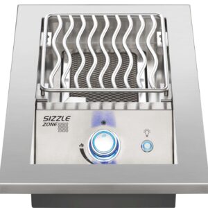 Stock Image - Napoleon - Built-In 700 Series 10" Single Infrared Burner Propane, Stainless Steel Napoleon Grill Gas Infrared Built-In Grill - Builders Materials