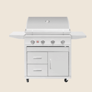Stock Image - Summerset - Deluxe Cart for 32in. Sizzler / Sizzler Pro Grill Summerset - Builders Materials