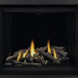 Stock Image - Napoleon - CAX42 Direct Vent Fireplace, Propane, Electronic Ignition Napoleon Hearth Gas Fireplace - Builders Materials