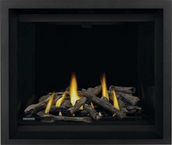 Stock Image - Napoleon - CAX42 Direct Vent Fireplace, Propane, Electronic Ignition Napoleon Hearth Gas Fireplace - Builders Materials