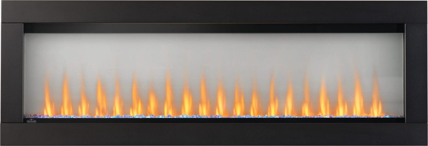 Stock Image - Napoleon - CLEARion™ Elite 60 Built-in Electric Fireplace Napoleon Hearth Electric Insert - Builders Materials