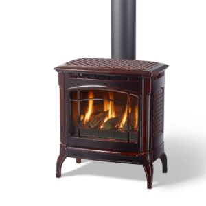 Stock Image - Hearthstone Champlain Gas Stoves - Builders Materials