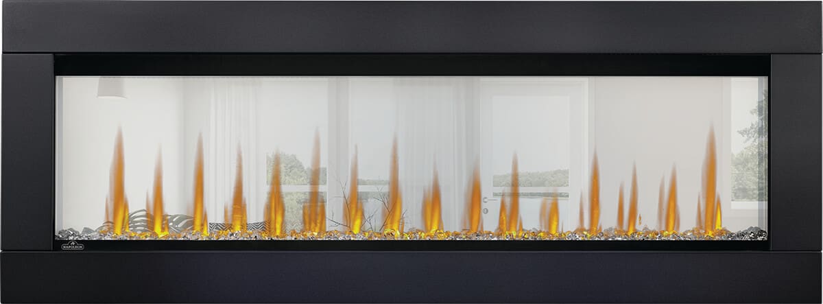 Stock Image - Napoleon - CLEARion™ Elite 50 Built-in Electric Fireplace Napoleon Hearth Electric Insert - Builders Materials