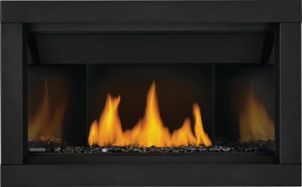 Stock Image - Napoleon - CBL36 Linear Direct Vent Fireplace, Natural Gas, Alternate Electronic Ignition Napoleon Hearth Gas Linear Fireplace - Builders Materials