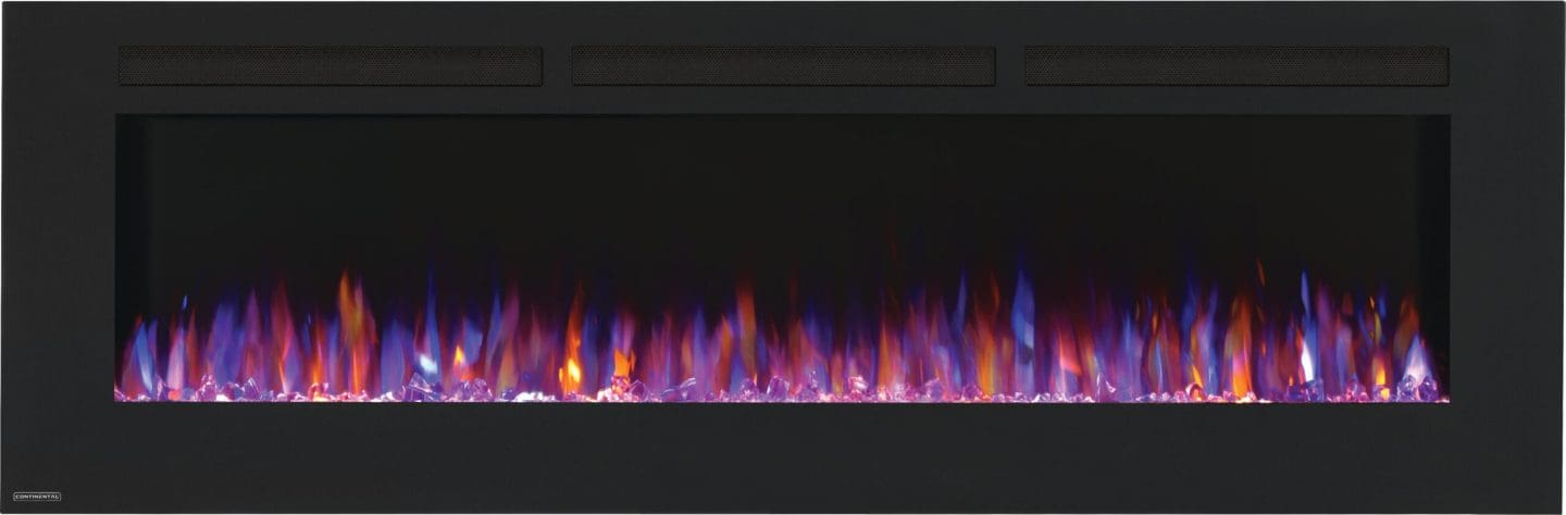 Stock Image - Napoleon - CEFL72 Linear Wall Mount Electric Fireplace Napoleon Hearth Electric Linear & Wall Mount Fireplace - Builders Materials