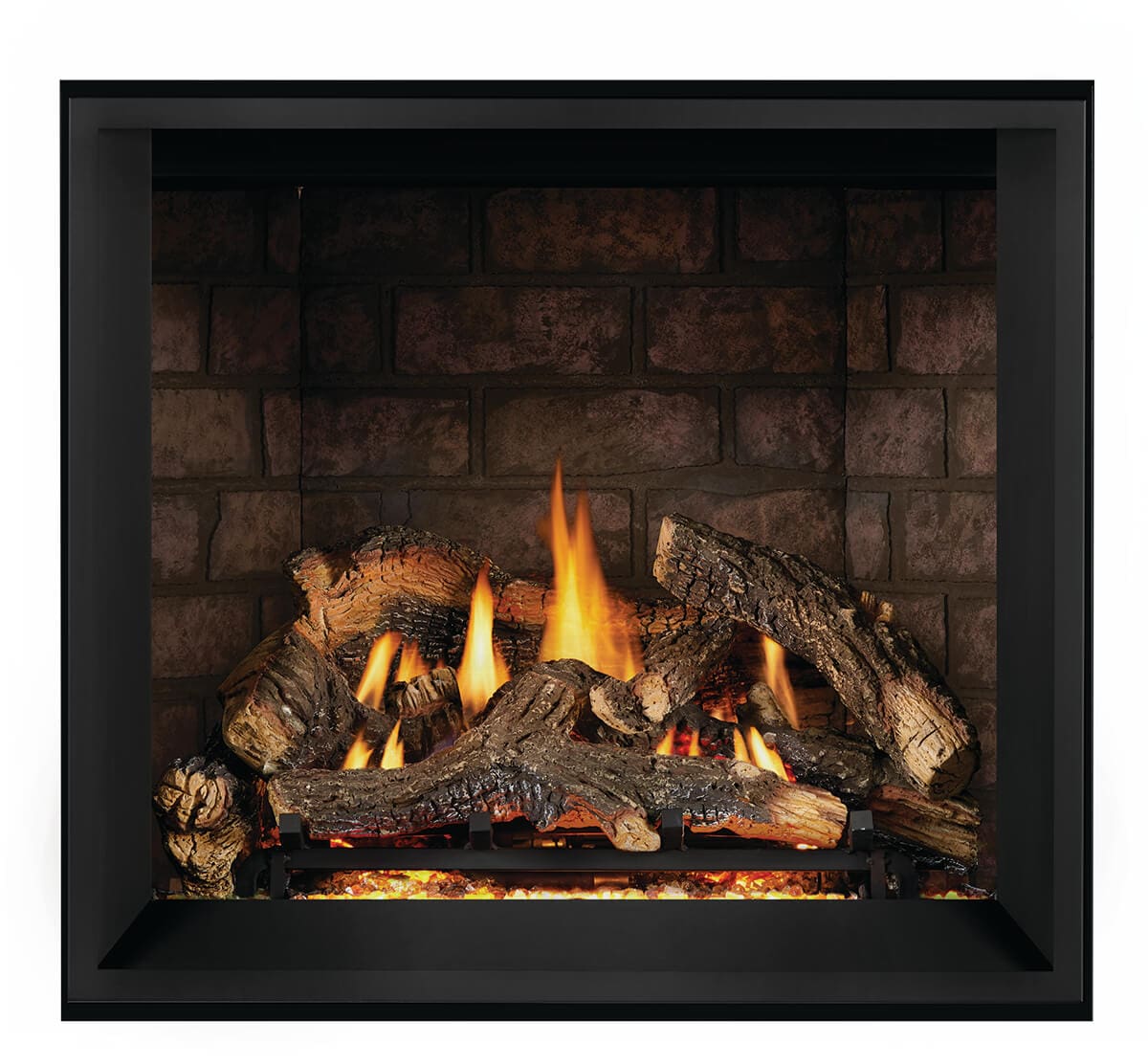 Stock Image - Napoleon - Elevation™ X 36 Direct Vent Fireplace, Natural Gas, Electronic Ignition Napoleon Hearth Gas Fireplace - Builders Materials