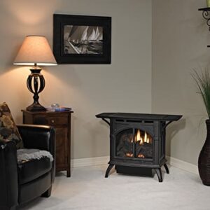Stock Image - American Hearth - Spirit Gas Stoves - Vent-Free Cast Iron Stoves (VFD) American Hearth - Builders Materials