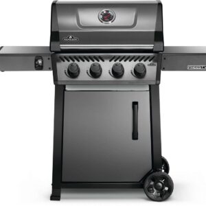 Stock Image - Napoleon - Freestyle 425 Propane Gas Grill, Graphite Grey Napoleon Grill Gas Cart Freestanding Grill - Builders Materials