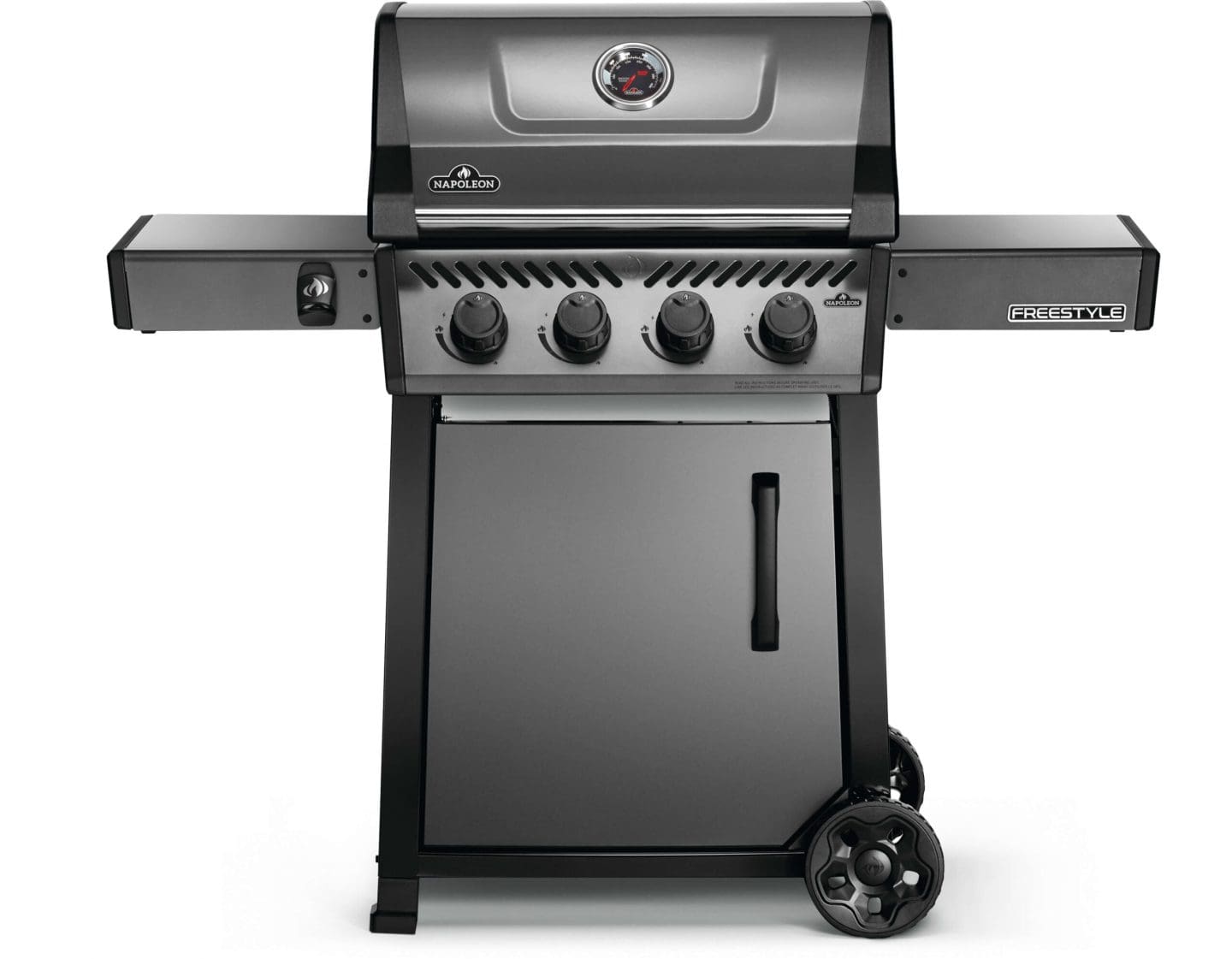 Stock Image - Napoleon - Freestyle 425 Propane Gas Grill, Graphite Grey Napoleon Grill Gas Cart Freestanding Grill - Builders Materials
