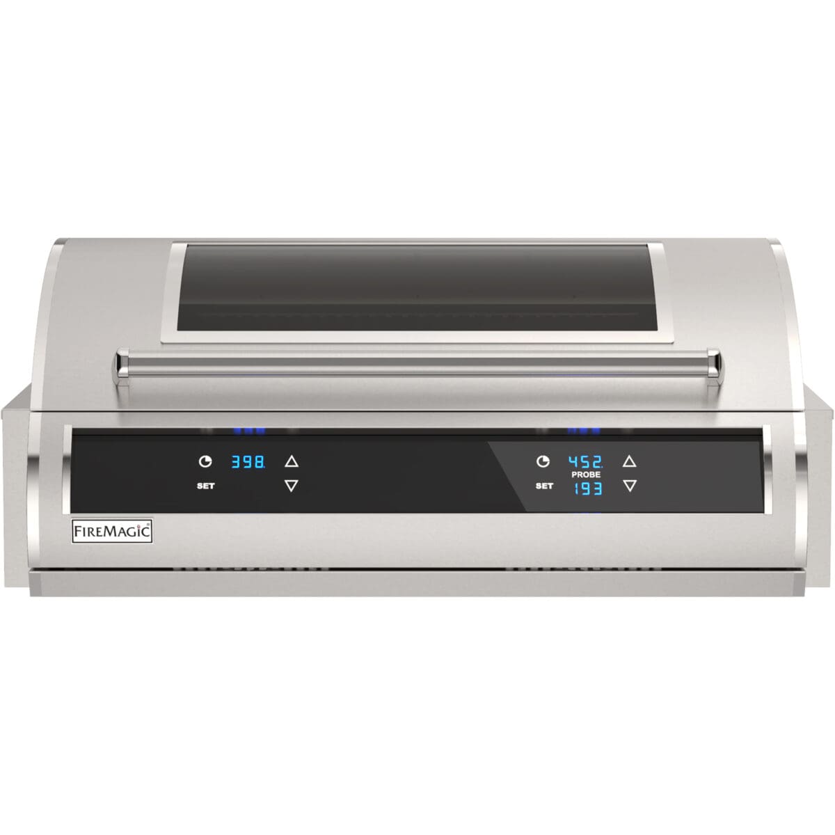 Stock Image - Fire Magic - 30 Inch Built In Electric Grill With Window and Dual Control And Window Fire Magic - Builders Materials