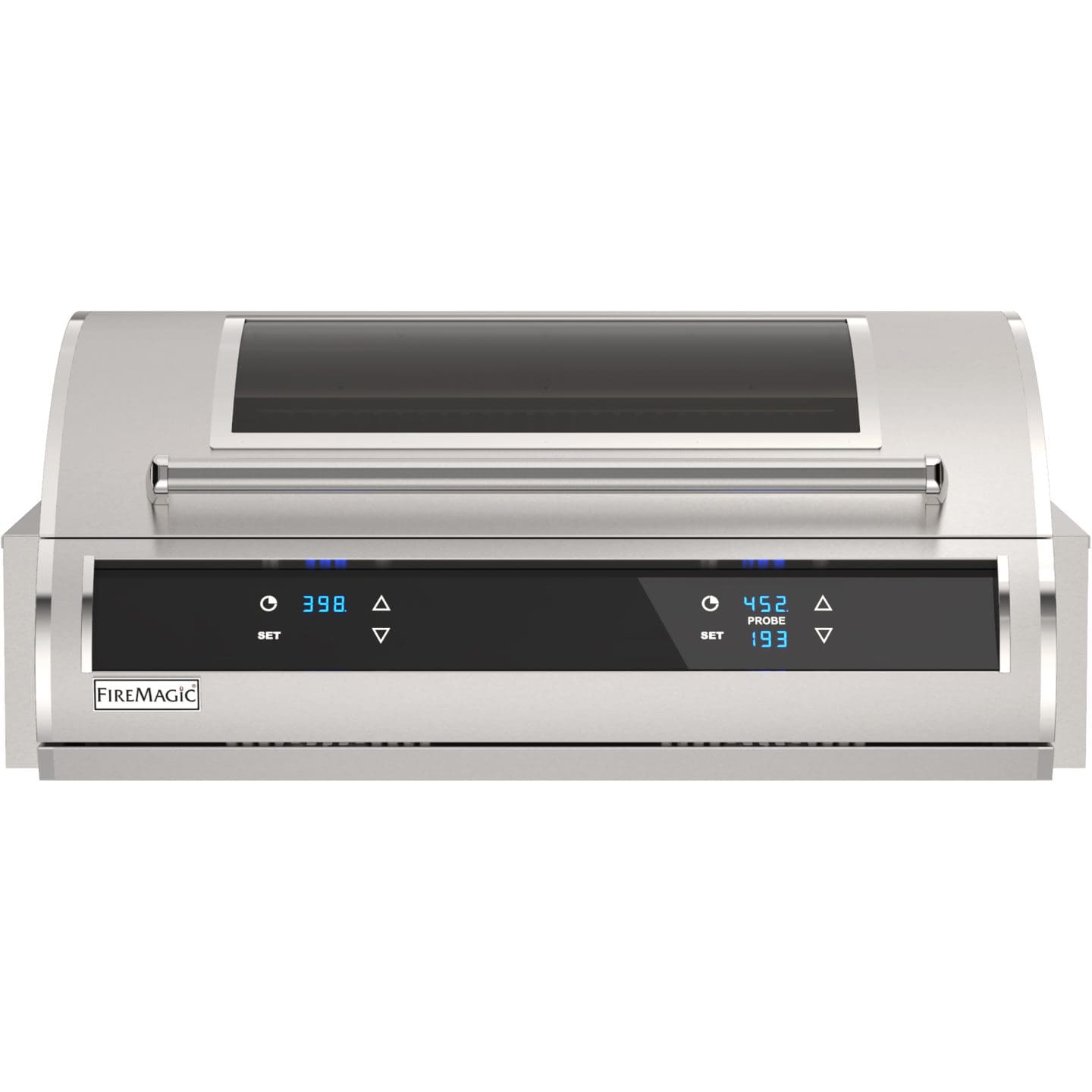 Stock Image - Fire Magic - 30 Inch Built In Electric Grill With Window and Dual Control And Window Fire Magic - Builders Materials
