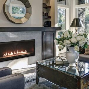 Stock Image - American Hearth - Boulevard Linear 48-inch American Hearth - Builders Materials