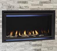 Stock Image - Majestic Jade Series Gas Fireplace Majestic Gas Fireplace - Builders Materials