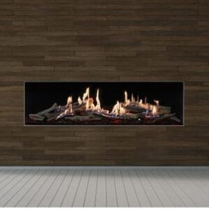 Stock Image - Mason-Lite - Opalescence Lumiere Linear Burner Mason-Lite Burner and Gas Log System - Builders Materials