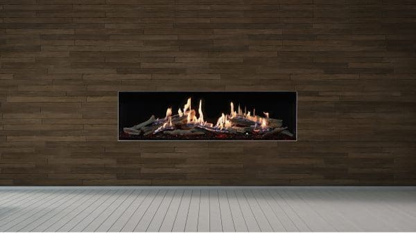 Stock Image - Mason-Lite - Opalescence Lumiere Linear Burner Mason-Lite Burner and Gas Log System - Builders Materials