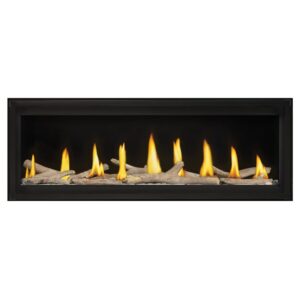 Stock Image - Napoleon - Luxuria™ 50 Direct Vent Fireplace, Natural Gas, Electronic Ignition Napoleon Hearth Gas Fireplace - Builders Materials