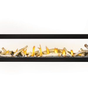 Stock Image - Napoleon - Luxuria™ 74 See Through Direct Vent Fireplace, Natural Gas, Electronic Ignition Napoleon Hearth Gas See-Thru Fireplace - Builders Materials