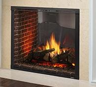 Stock Image - Majestic Marquis II See-Through Direct Vent Gas Fireplace Majestic Gas Fireplace - Builders Materials