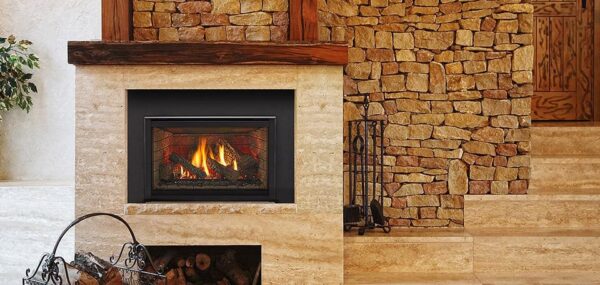 Stock Image - Majestic Trilliant Series Direct Vent Gas Insert Majestic Gas Insert - Builders Materials