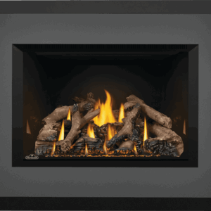 Stock Image - Napoleon - Oakville™ X4 Gas Fireplace Insert, Natural Gas, Electronic Ignition Napoleon Hearth Gas Insert - Builders Materials