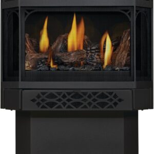 Stock Image - Napoleon - Haliburton™ Direct Vent Stove, Natural Gas, Millivolt Ignition Napoleon Hearth Gas Freestanding Stove - Builders Materials