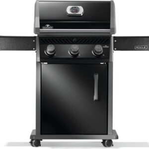 Stock Image - Napoleon - Rogue® 425 Natural Gas Grill, Black, Stainless Steel Grids Napoleon Grill Gas Cart Freestanding Grill - Builders Materials