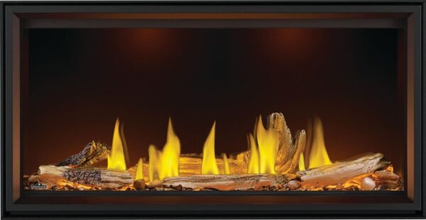 Stock Image - Napoleon - Tall Linear Vector™ 50 Direct Vent Fireplace, Natural Gas, Electronic Ignition Napoleon Hearth Gas Linear Fireplace - Builders Materials