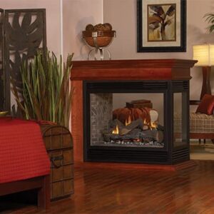 Stock Image - American Hearth - Madison Multi-Sided American Hearth - Builders Materials