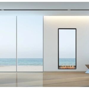 Stock Image - Flare - Passage Flare Fireplaces Gas Portrait & See-Thru Fireplace - Builders Materials