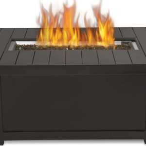 Stock Image - Napoleon - St. Tropez Rectangle Patioflame® Table Napoleon Hearth Gas Fire Table - Builders Materials