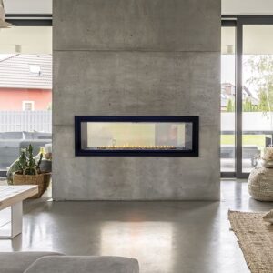 Stock Image - American Hearth - Boulevard 48-inch See-Through American Hearth - Builders Materials