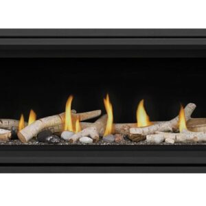 Stock Image - Napoleon - Vector™ 62 Direct Vent Fireplace, Natural Gas, Electronic Ignition Napoleon Hearth Gas Fireplace - Builders Materials