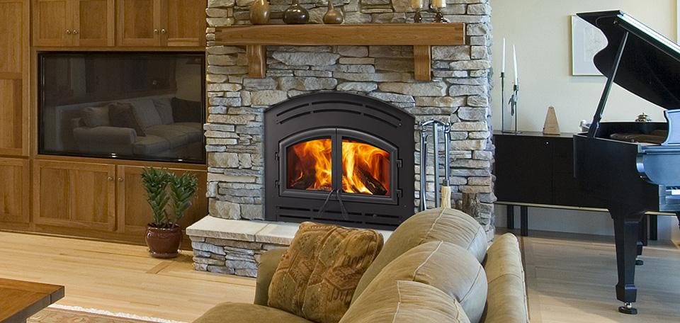 Stock Image - Majestic WarmMajic II Wood-Burning Fireplace Majestic Wood Fireplace - Builders Materials