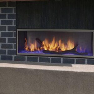 Stock Image - Outdoor Lifestyles Lanai Gas Fireplace Outdoor Lifestyles Gas Fireplace & Outdoor Fire - Builders Materials