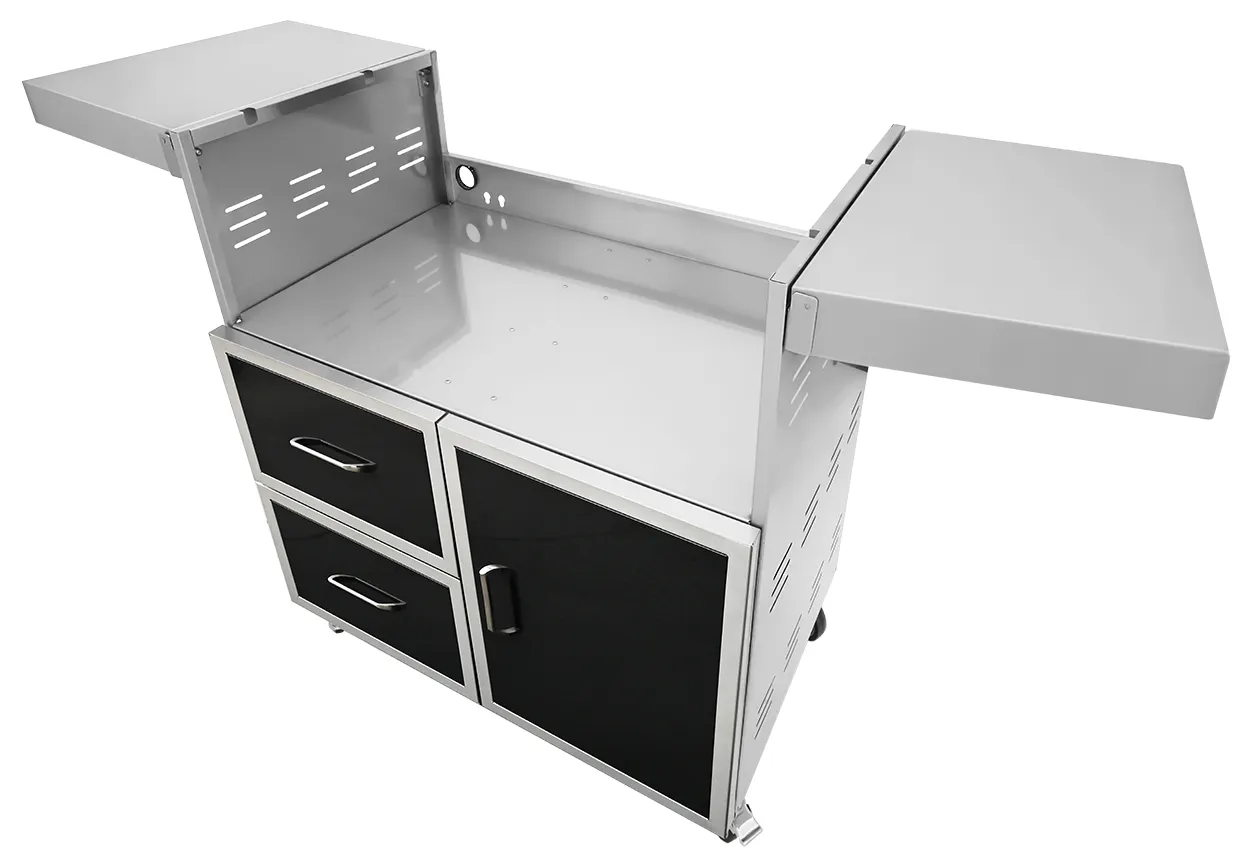 Stock Image - Wildfire - Griddle Cart Wildfire - Builders Materials