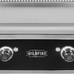 Stock Image - Wildfire - The Ranch Pro 30inch Griddle Black 304 SS Wildfire - Builders Materials