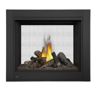 Stock Image - Napoleon - Ascent™ Multi-View See Through Direct Vent Fireplace, Natural Gas, Electronic Ignition Napoleon Hearth Gas See-Thru Fireplace - Builders Materials
