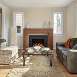 Stock Image - Ambiance 34 Ambiance Electric Contemporary Insert - Builders Materials