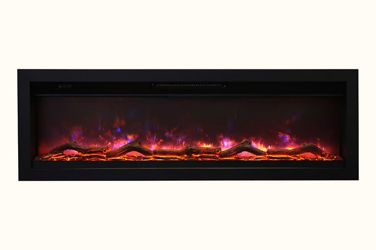 Stock Image - Ambiance IW 60 Ambiance Electric Linear Fireplace - Builders Materials
